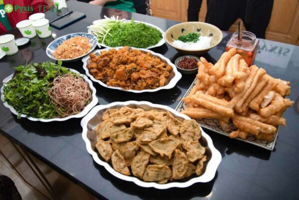 Món ăn thơm ngon, chuẩn vị nhà hàng